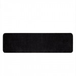 Black Solid Anti-Skid Floor Runner