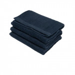 Pack of 3 Navy T301 Cotton Terry 500 GSM Ultrasoft & Durable Solid Face Towel