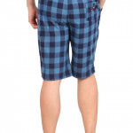 Mens 3 Pocket Checked Shorts