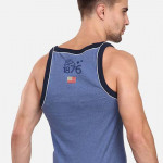 Men Blue Solid Innerwear