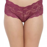 Women Boy Short Maroon Panty